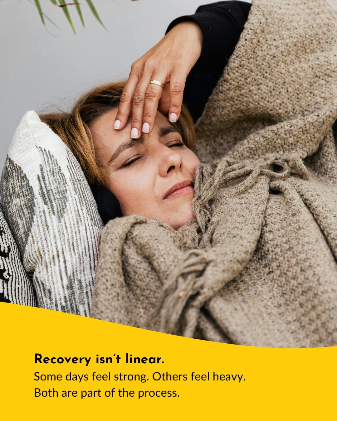 Recovery isn&rsquo;t linear. 
Some days feel strong. Others feel heavy. Both are part of the process. 
Healing happens step by step, breath by breath, never in a straight line. 

Visit our website to learn more: Click the link in our bio ☝️

#WomensR
