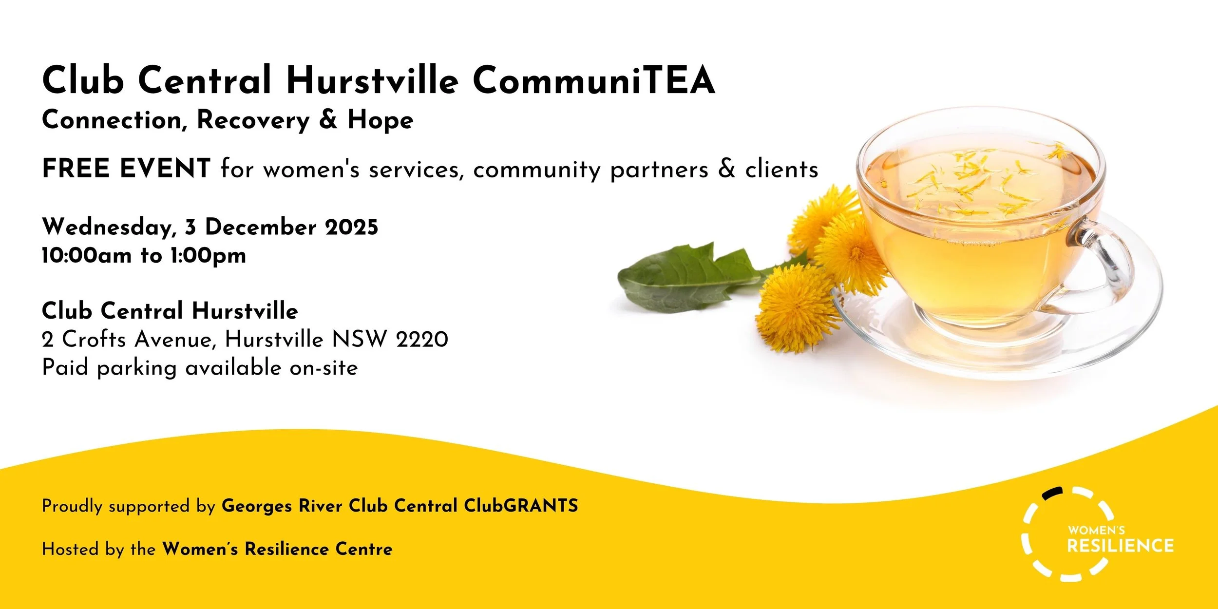 2025 Club Central Hurstville CommuniTEA