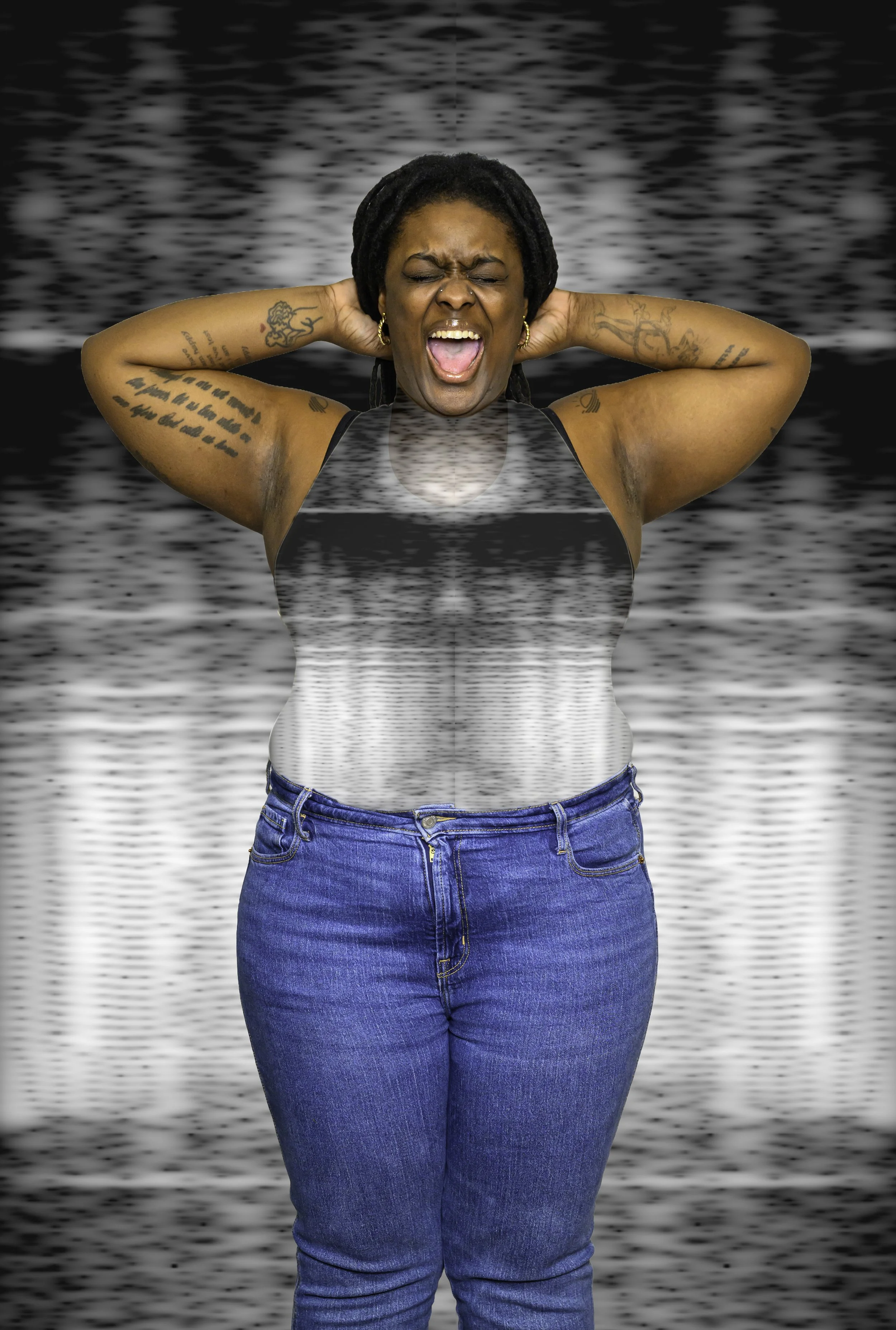 "Superimposed" by Amanda Geib & Dariusz Kanarek