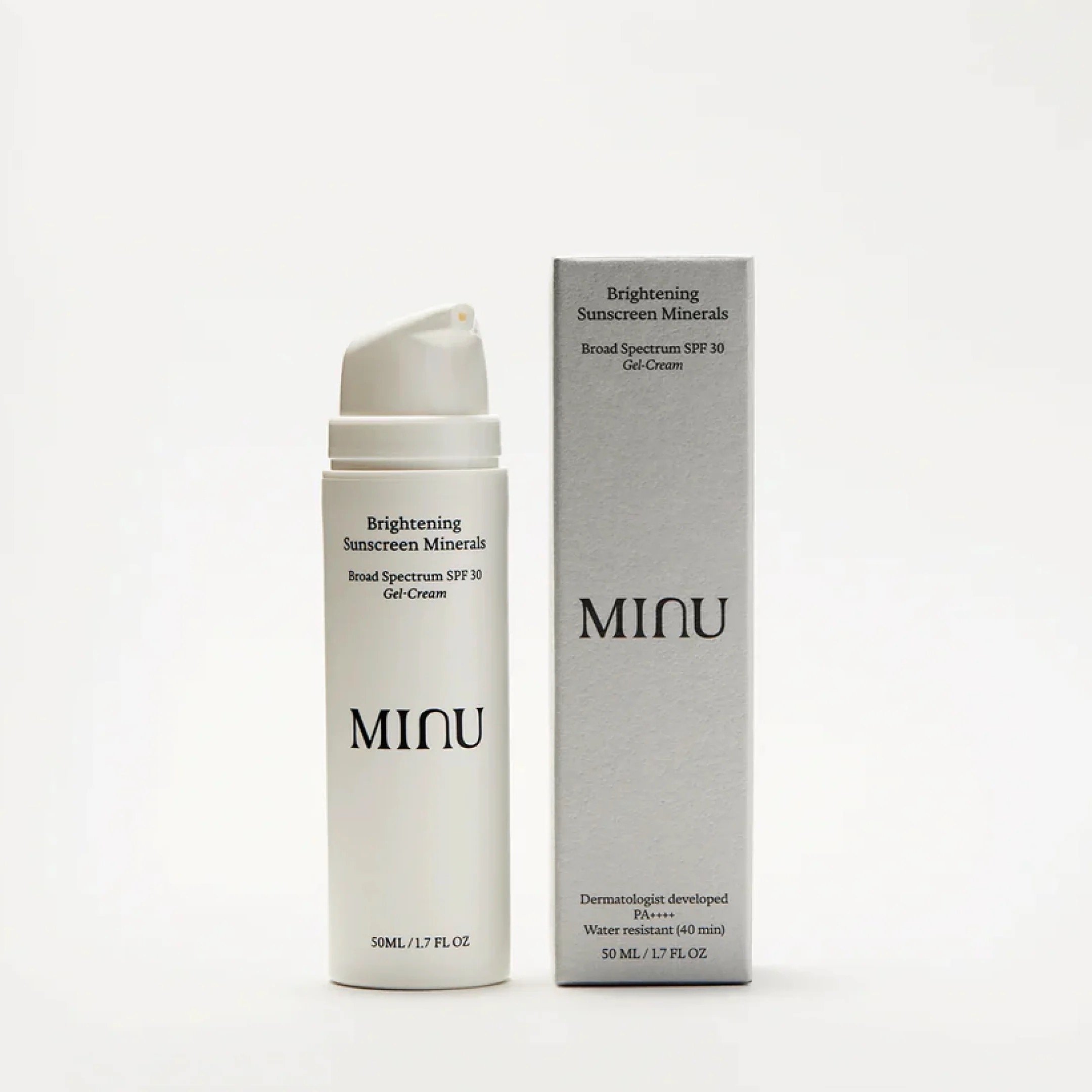 Brightening Sunscreen Minerals - Minu
