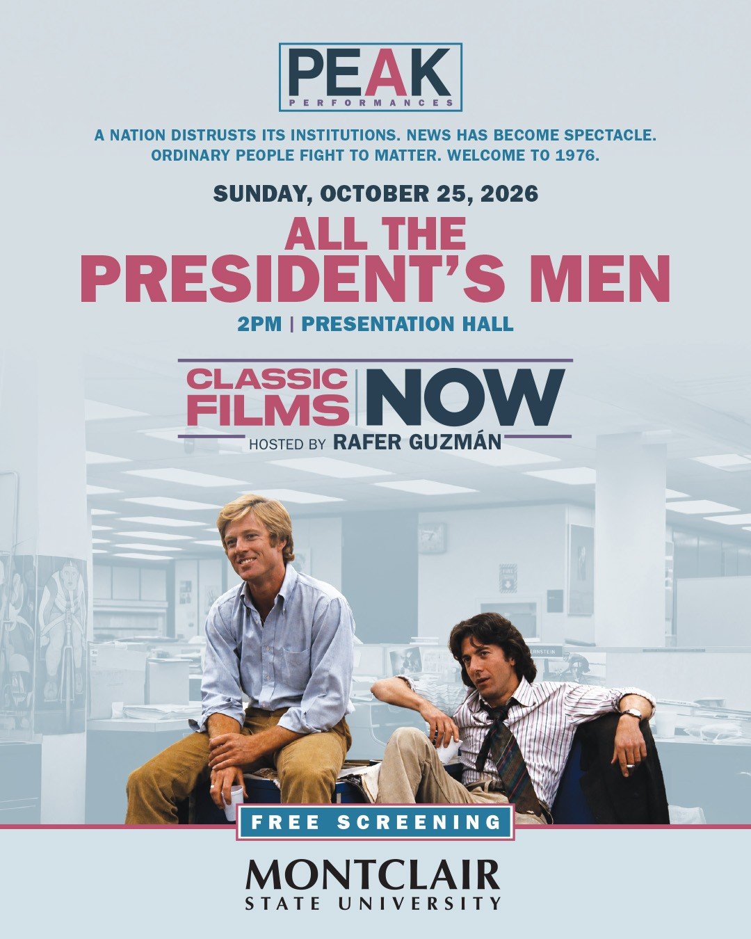 all the president's men peak performances