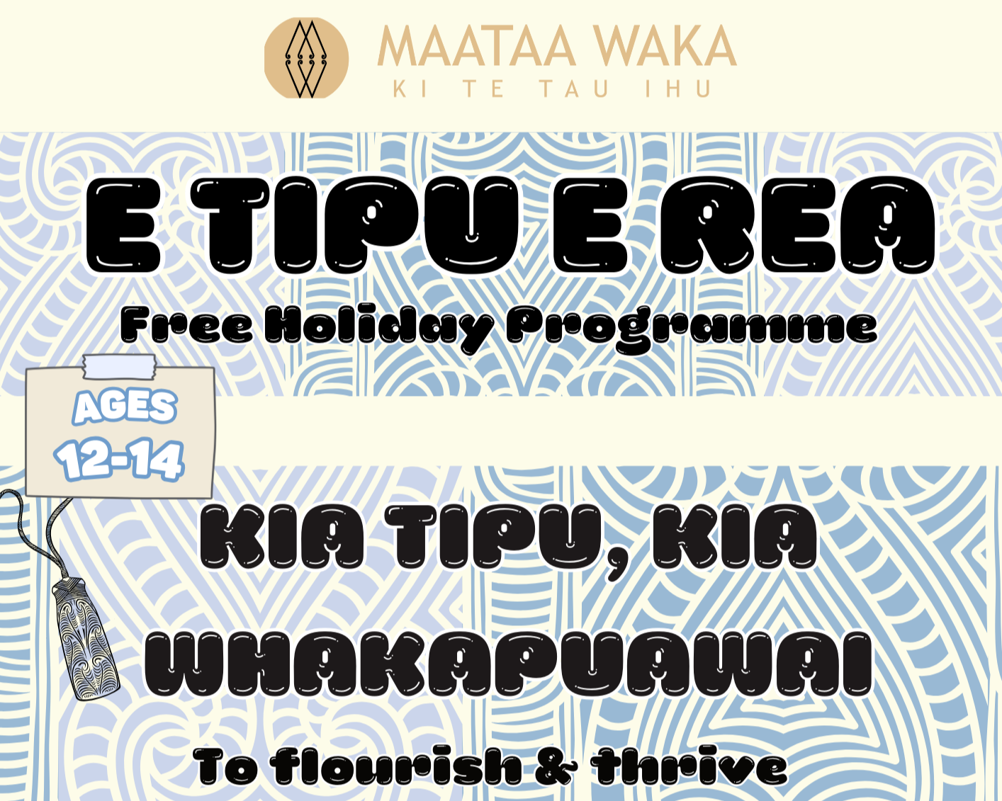 E Tipu E Rea Holiday Programme (29 Sept) - Registrations Open