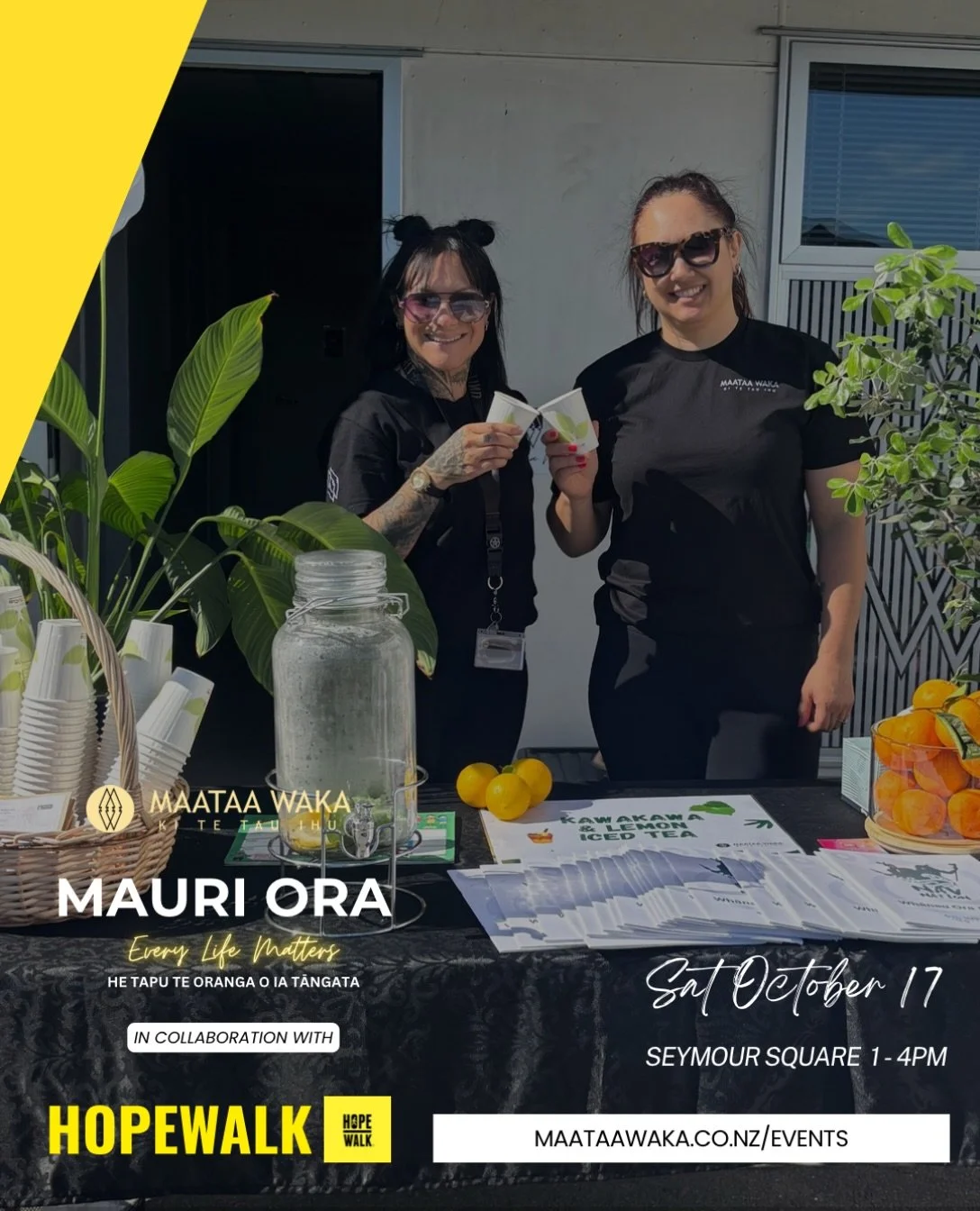 We&rsquo;re getting close e te iwi, the Hope Walk Mauri Ora Hīkoi is this Saturday 17th, 1pm at Seymour Square ✨
All welcome!

Once we have completed our hīkoi we have a great line up of speakers, entertainment, activities and free kai 🙌

We have:
?