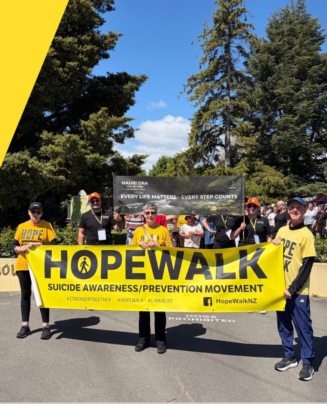 Kia ora rawa atu to Logan and our collaborators at Hope Walk for teaming up with the Mauri Ora Hīkoi and bringing this event to our community, and to our whai ora, whānau, supporters and sponsors for your contribution and support. Whether it was mahi