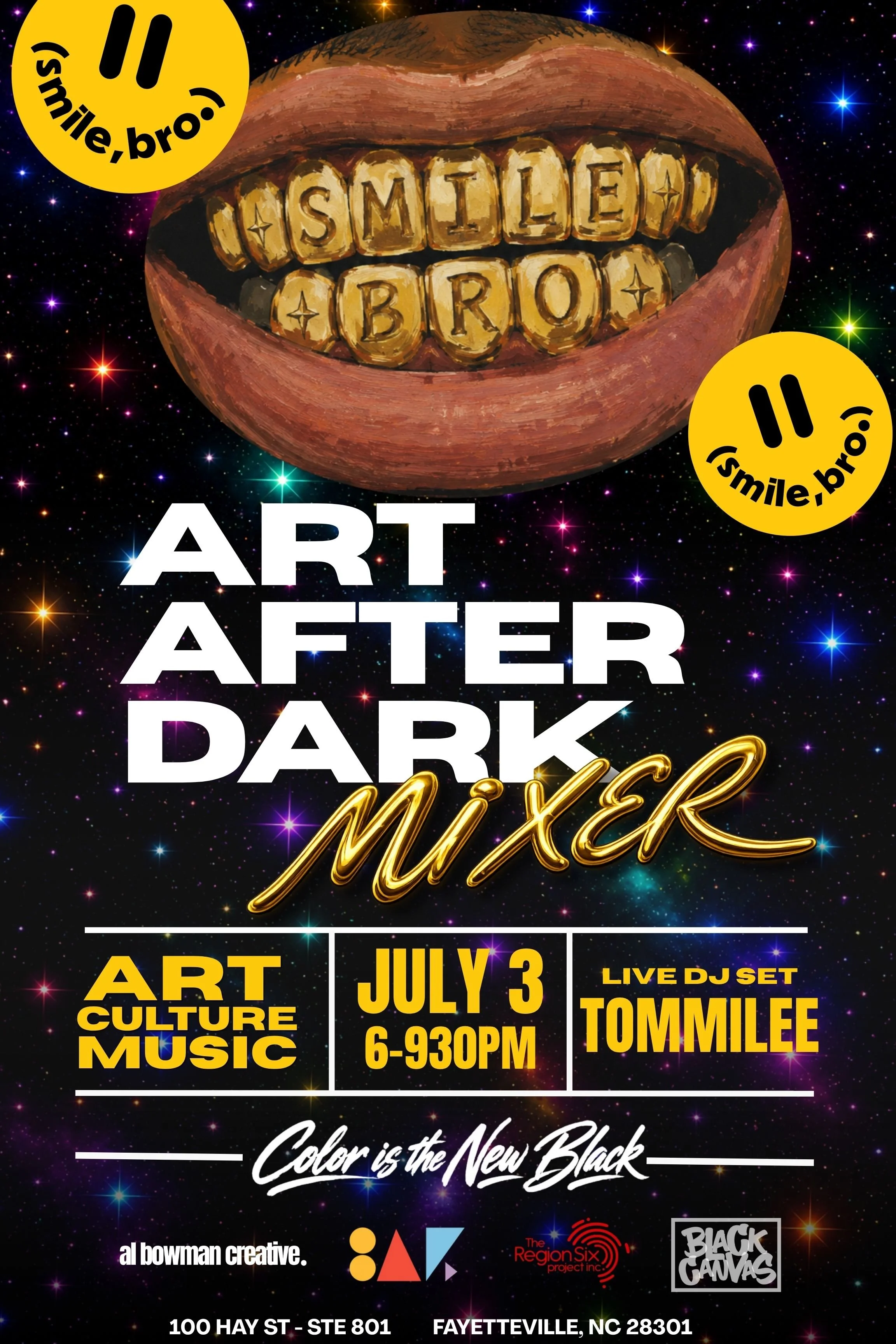 Art After Dark: Color Is The New Black