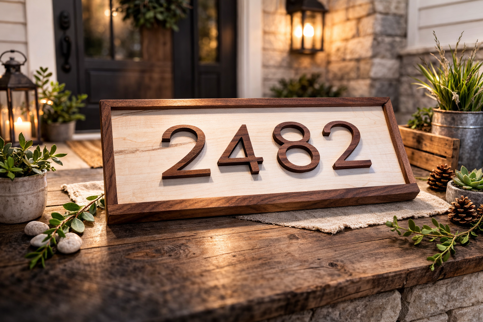 Home Address Sign