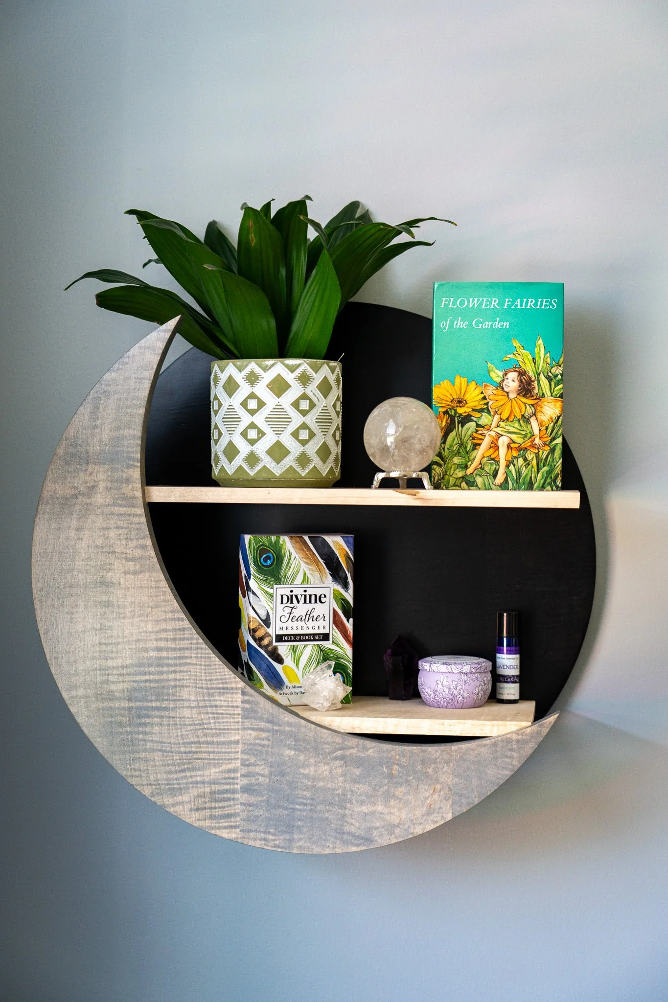 Moon Phase Shelf, for all our witchy and non-witchy friends alike!