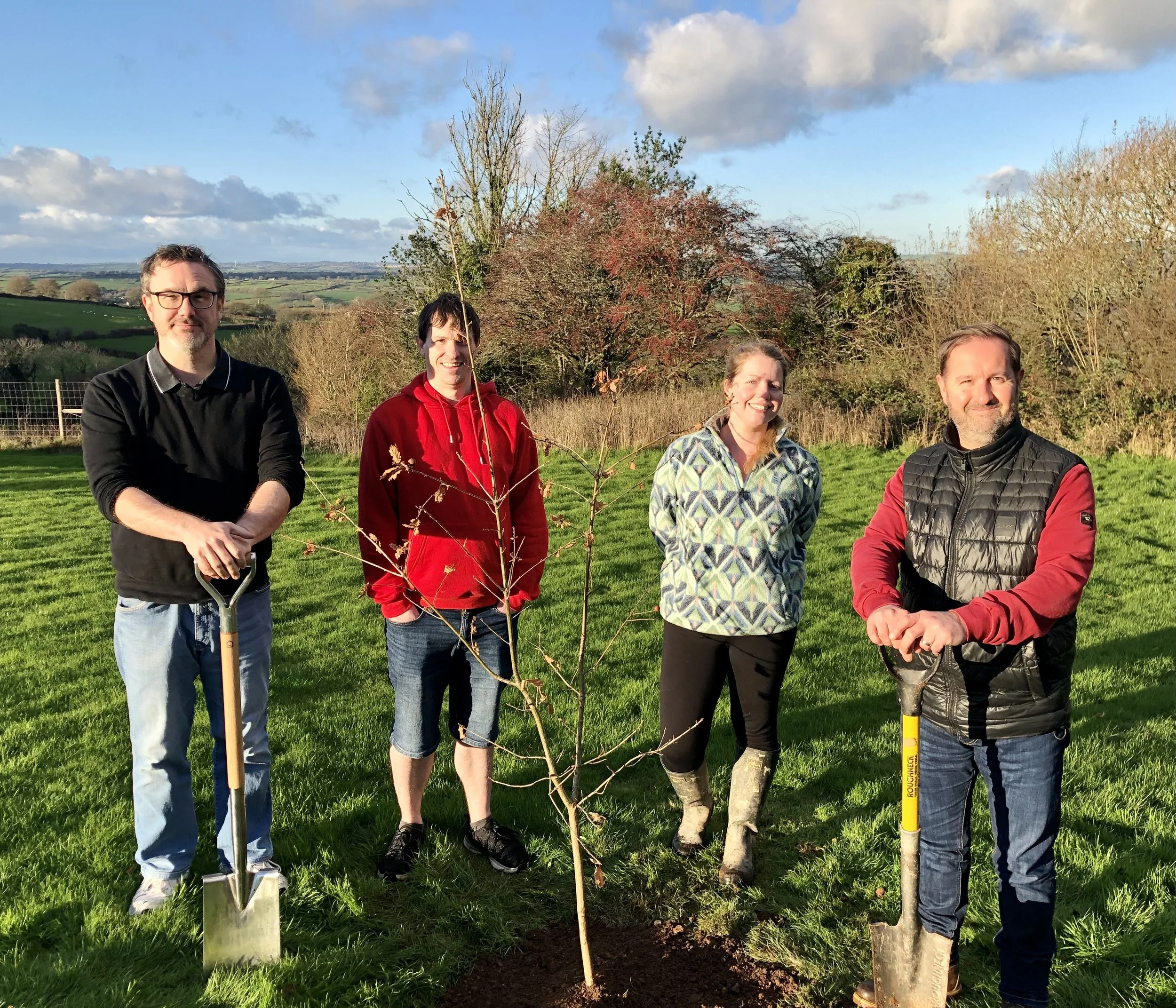 Planting a Piece of Cornish Heritage