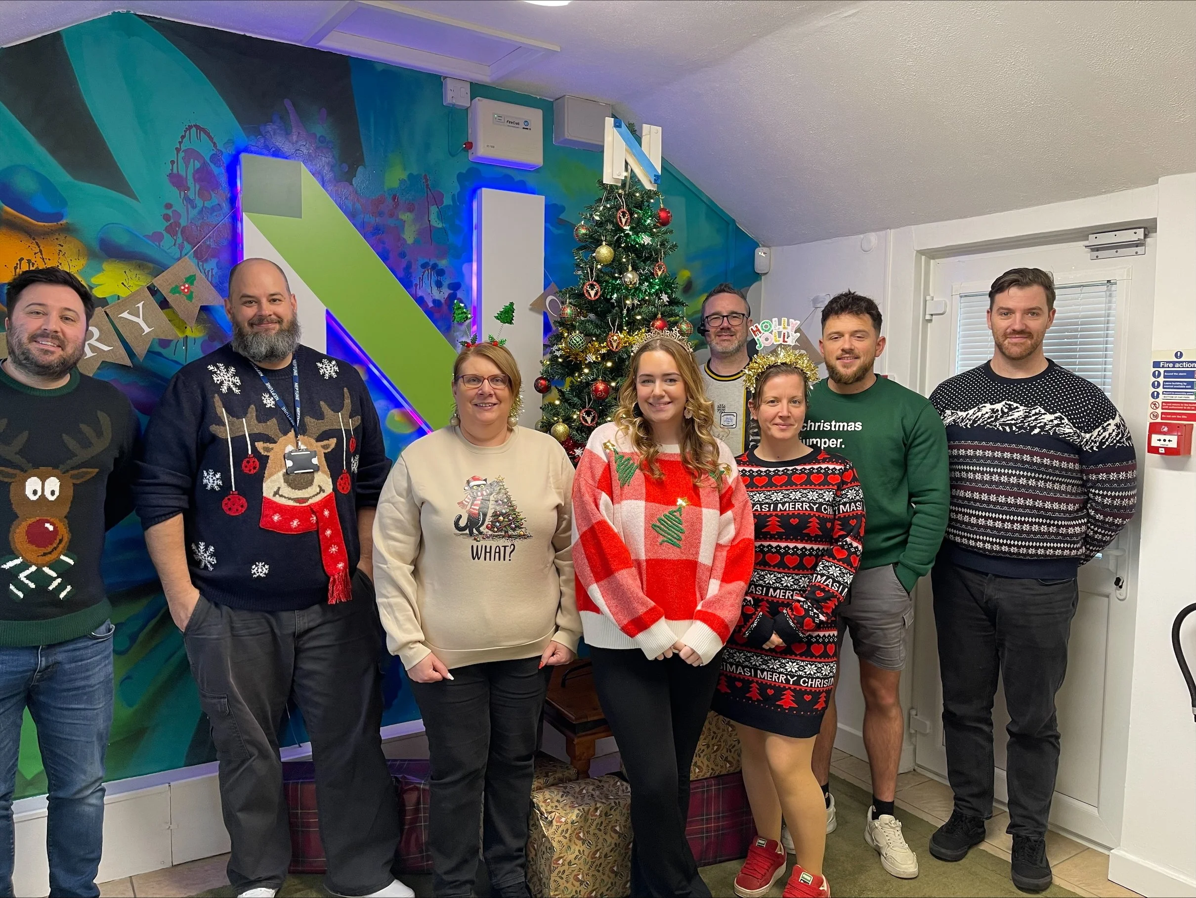 办公室圣诞毛衣日