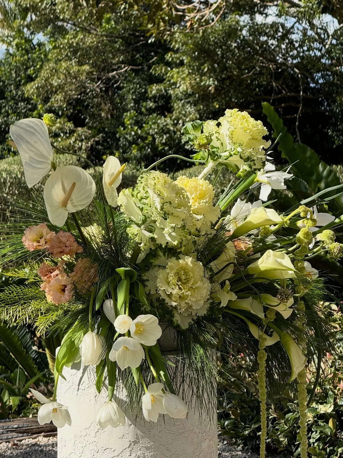 Still in awe of the magic @nikau.flora created for us 🥹

#weddingfloral #byronbaywedding #goldcoastwedding #weddingcelebrant #2026wedding #2027wedding
