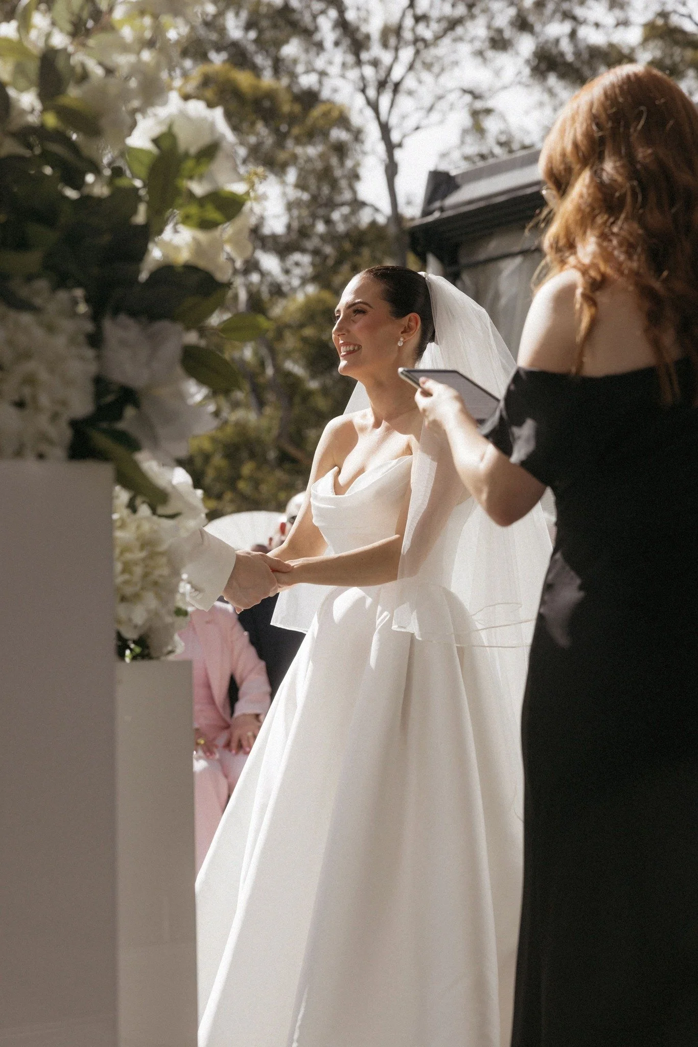 Brooke &amp; Cody's day 💕

@dan_evans_photography 
@lotonehundred.weddings 
@floral.eden 
@behindtheveilmusic 
@rosefalkaimua 
@amysmithhairstylistau 
@idopaws_ 
@katesbakingco_ 
@classajewellers 
@bulblighting 
@she.sews 

#goldcoastwedding #brisba