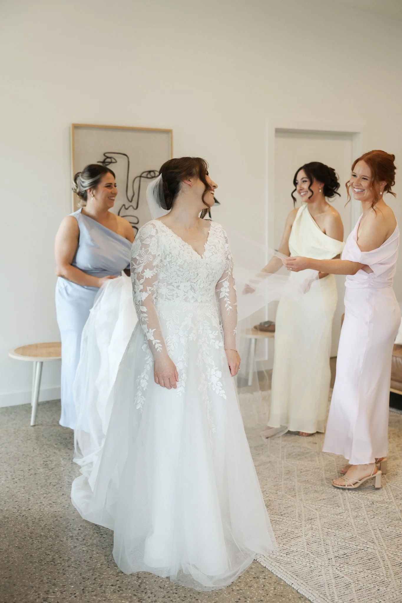 One of those moments you wish you could bottle 🤍 Being a bridesmaid brings a whole new level of joy 🥹