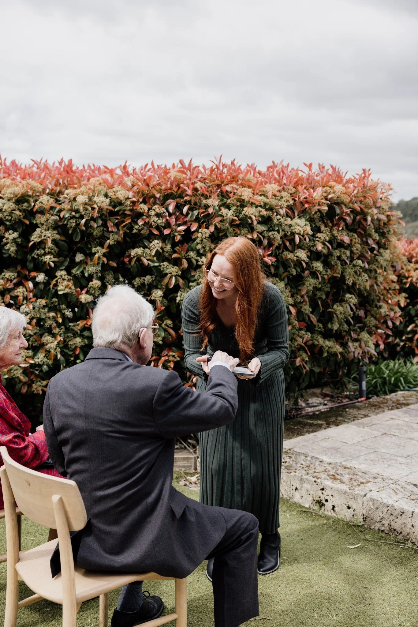 H &amp; R's wedding took place on an overcast Saturday in September, with 2 beautiful grandparents as witnesses and a long lunch with a view. It was peaceful and it was perfect. 

@_willandco_