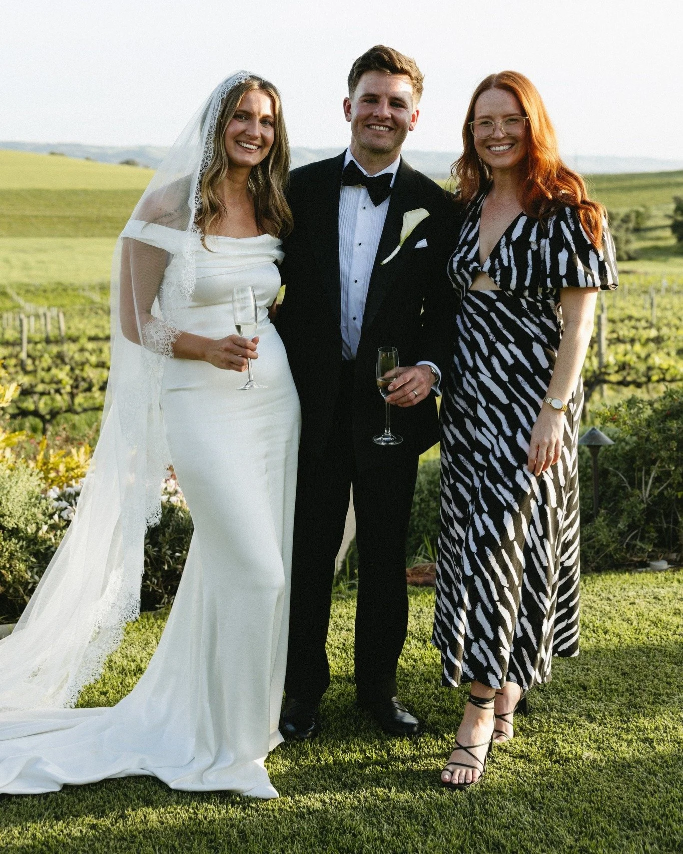 H &amp; J&rsquo;s wedding was such a special one to be a part of.

So much love, so much ease, and a ceremony that felt completely aligned with who they are together. Absolutely magical ✨

@blushweddingphotography 
@floydandfrankie 
@kyhabride 
@hair