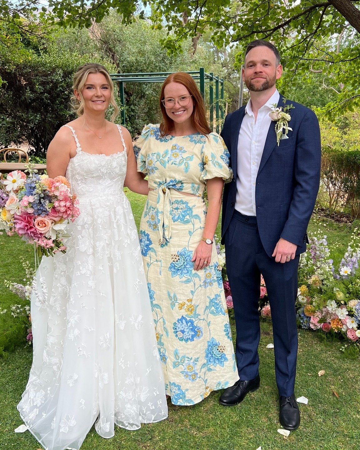 The calm after the &ldquo;I do.&rdquo;

This moment, right here, when it&rsquo;s official, the nerves are gone, and it all feels real. It&rsquo;s my favourite part of the day.