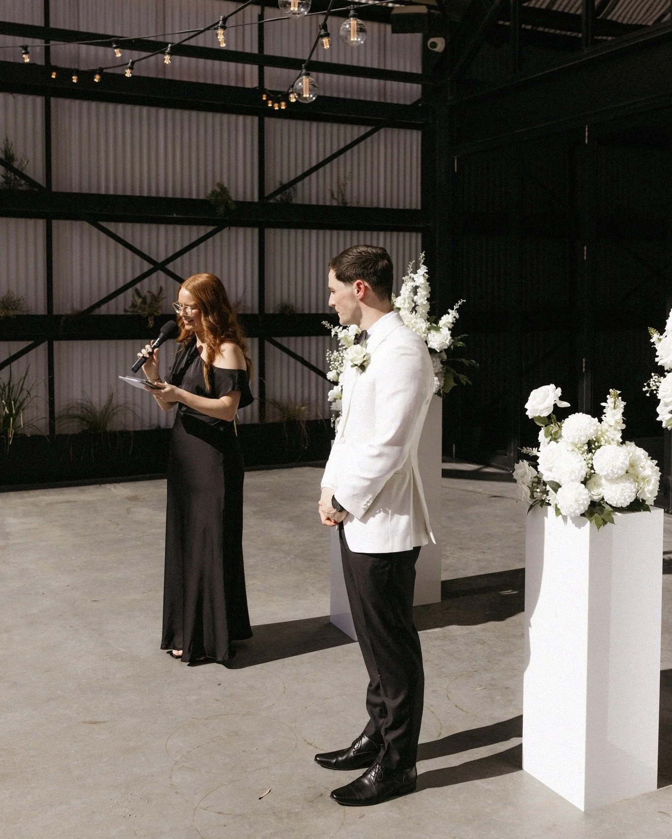 No two ceremonies I write are the same, and that's entirely the point. Every word is chosen for each couple, the space, the moment. Nothing off a shelf, nothing borrowed from last week's wedding.

This is a custom-built ceremony from the ground up. T