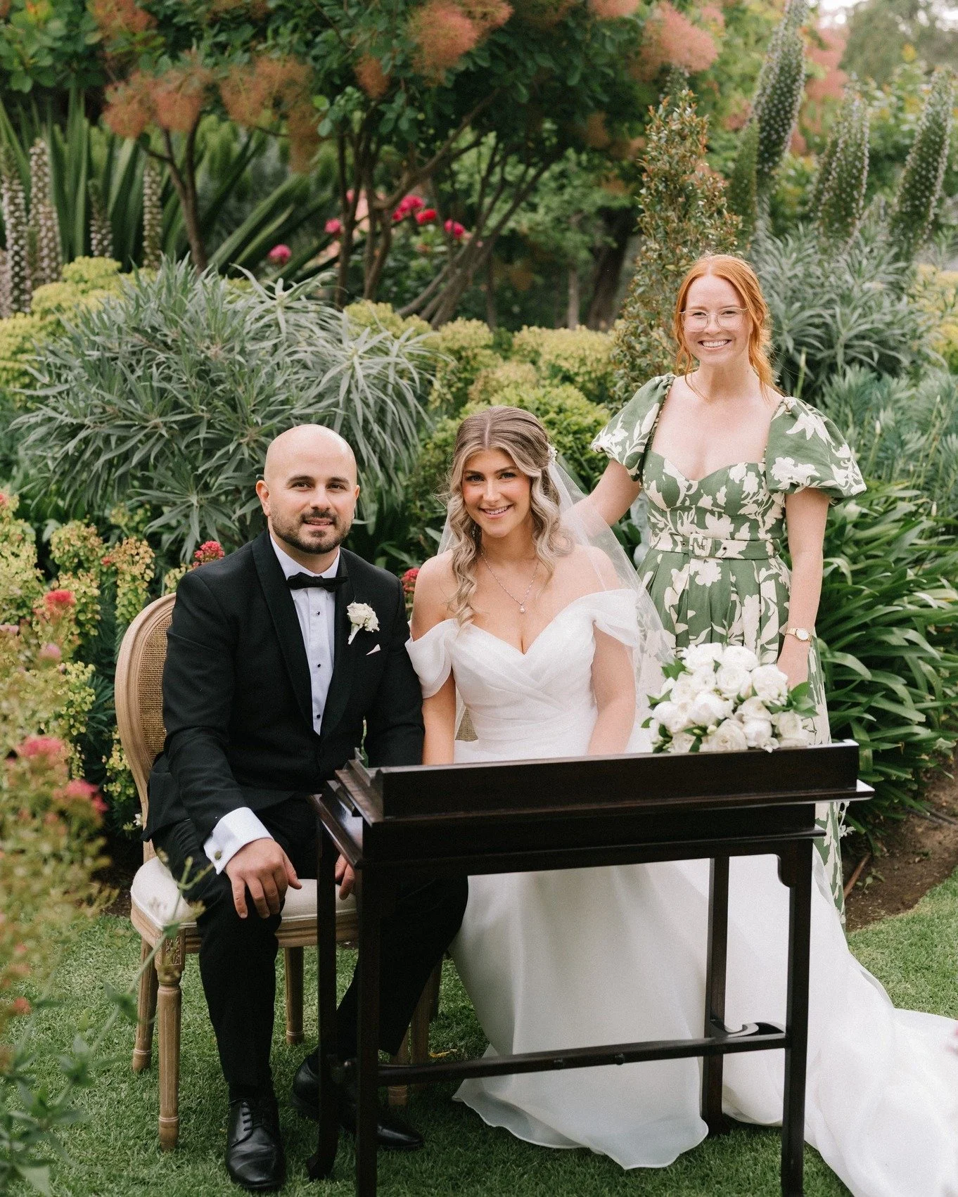 The intimate garden party of their dreams. Seb &amp; Daniella had 20 people, their beautiful children, and a day filled with all of their favourite things. I get excited every time I see a new wedding enquiry with a small group come into my emails, t