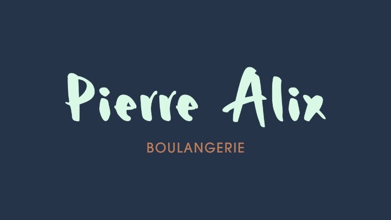 BOULANGERIE PIERRE ALIX