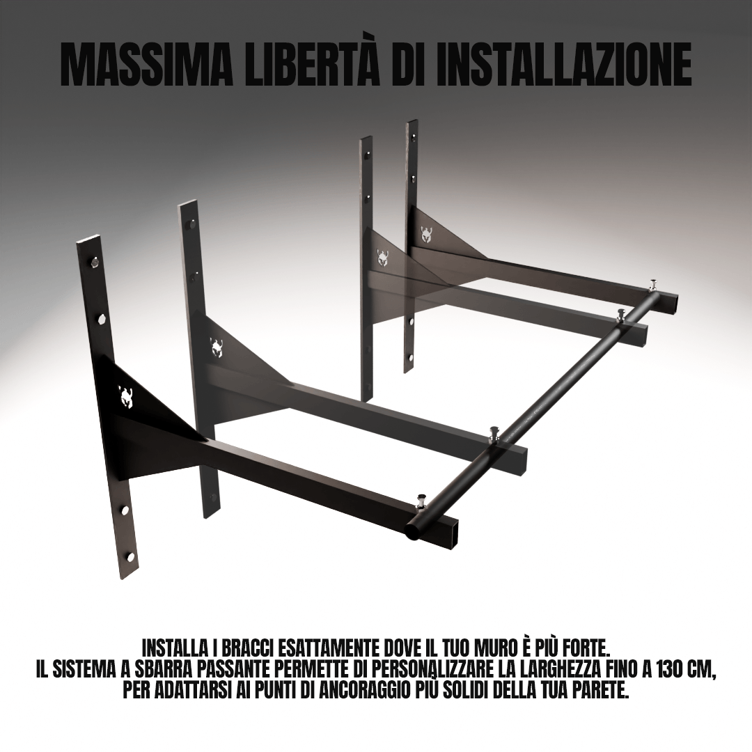 Pull Up Bar Heavy Duty libertà di installazione.png