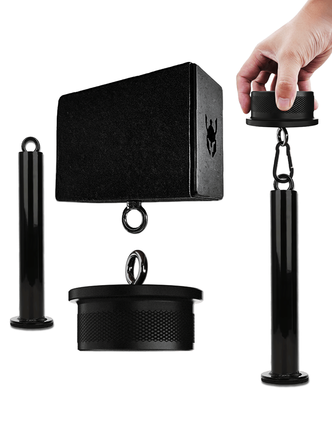 Loading Pin 50mm + Pinch Block + Hub Pinch Grip | Set Allenamento Avambracci e Presa