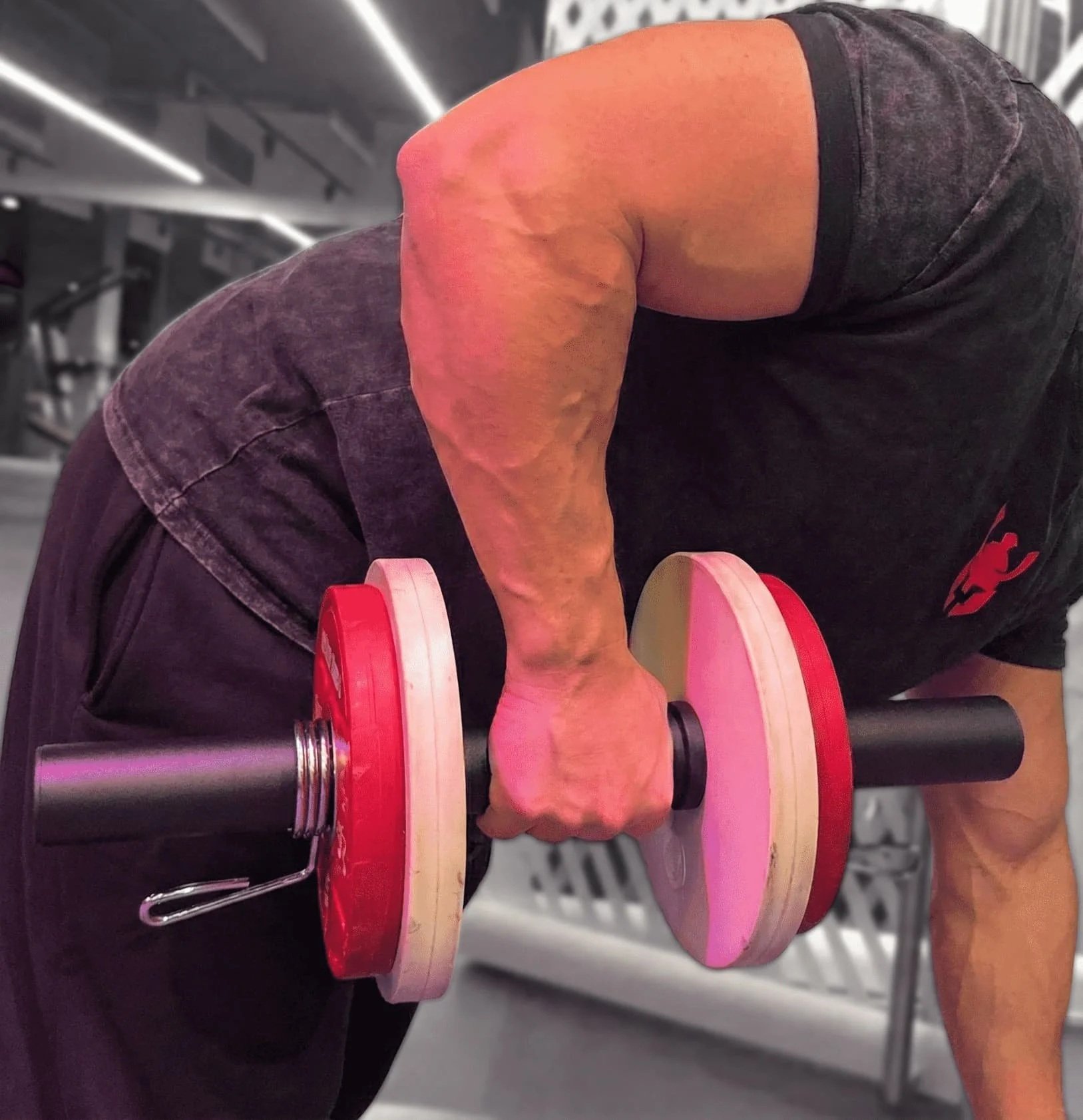 Olympic Axle Dumbbell - Manubrio fat grip 50mm