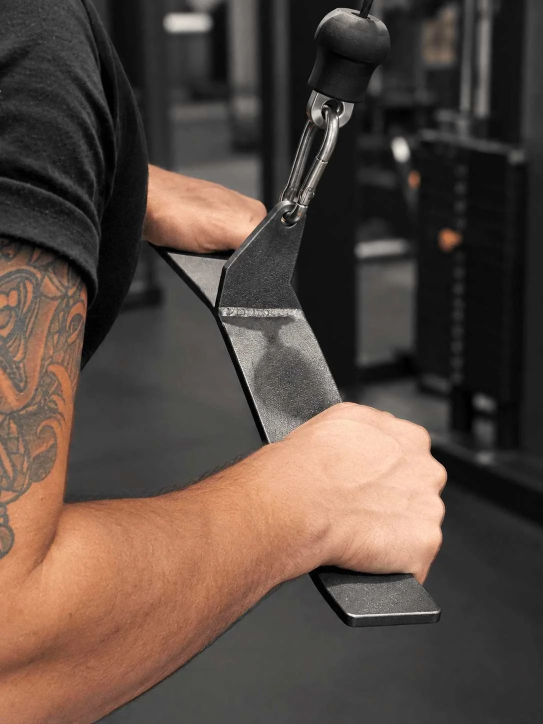 Barra Palm Press Angolata - Bilanciere Flat Push Down