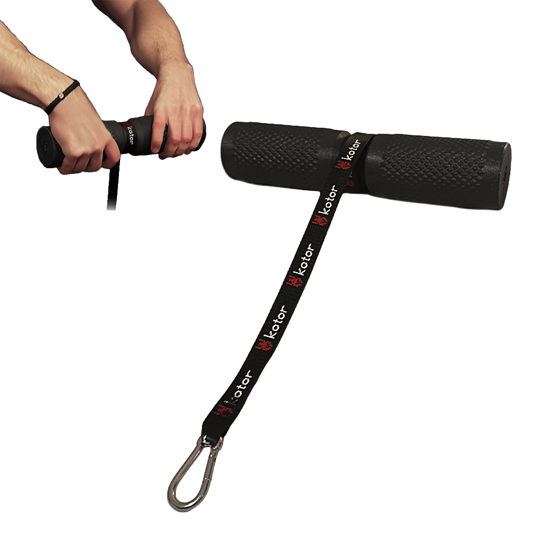 Wrist Roller Professionale per Ipertrofia Avambracci e Grip - kotor MuscleMakers