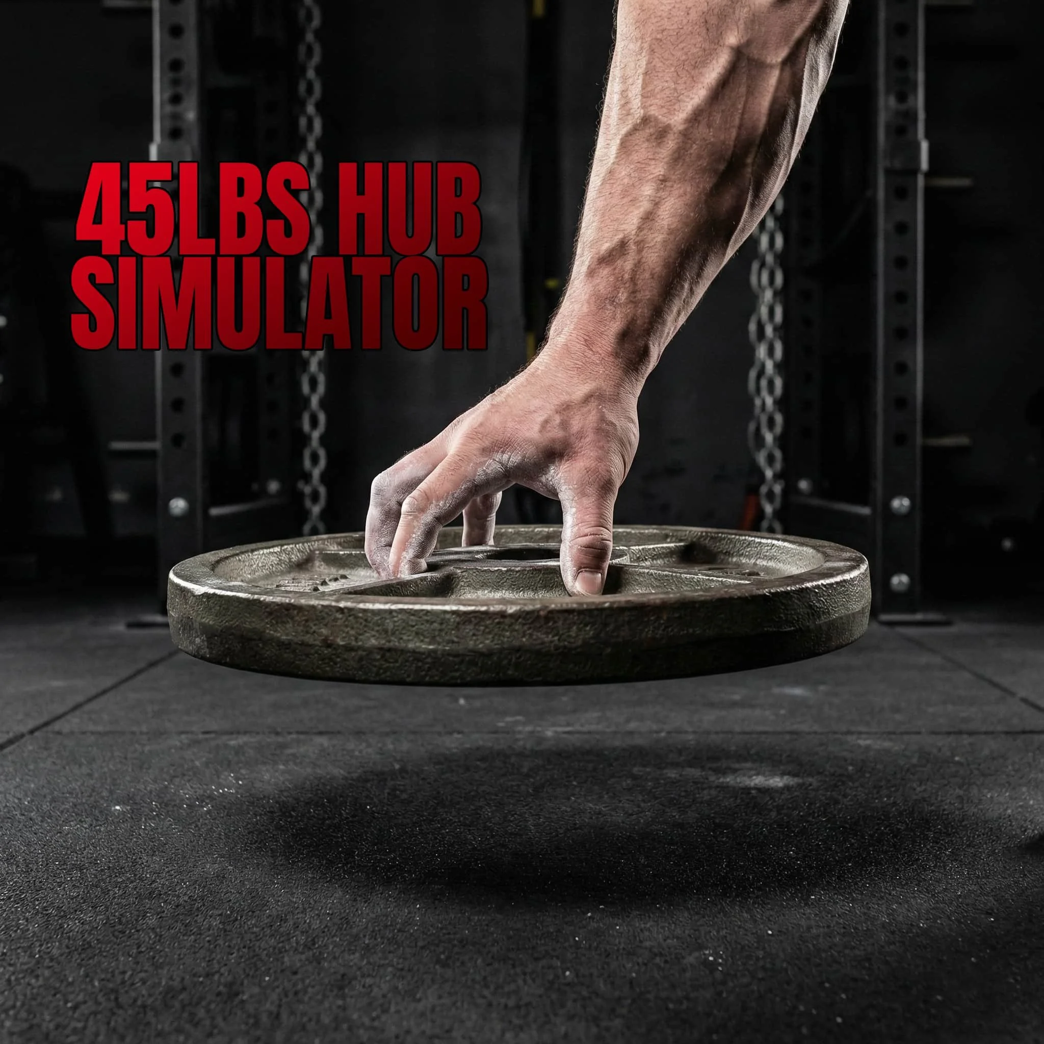 Hub Lift 45lbs Old School StrongMan