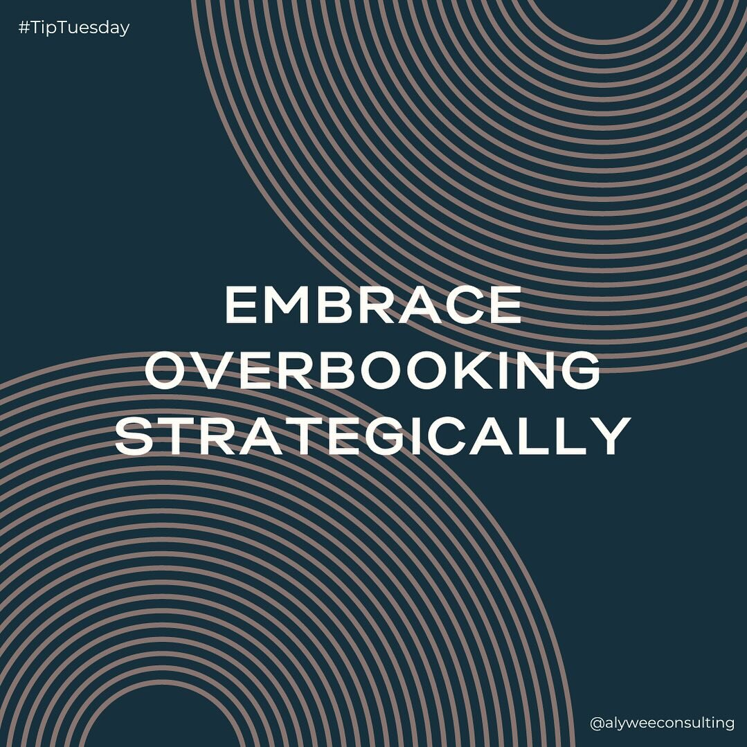 #TipTuesday: Embrace overbooking strategically. 
 
🔄 Maximize room revenue while minimizing the impact of cancellations and no-shows with a well-thought-out overbooking strategy. Develop a data-driven overbooking strategy that considers historical p