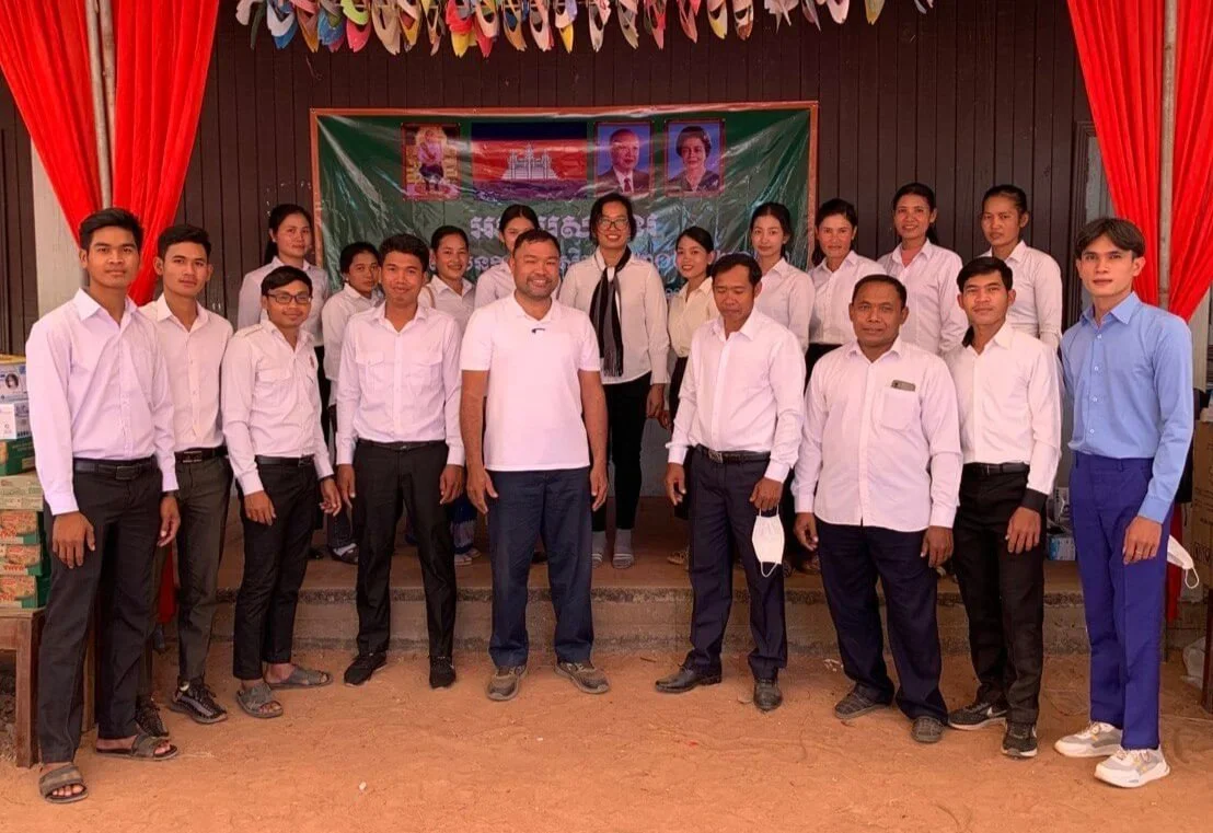 Supporting Cambodia School Teachers at Trampoung Primary School in Oddar Meanchey