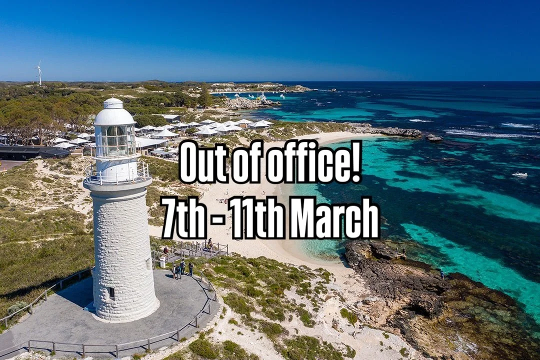 Out of office!!

Two years ago I was sitting there dreaming about this kind of work life balance. The kind where work doesn&rsquo;t feel like work. Where I get to marry a couple of absolute legends on Rotto&hellip; and bring my whole little fam along