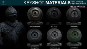 Free Keyshot Material Pack