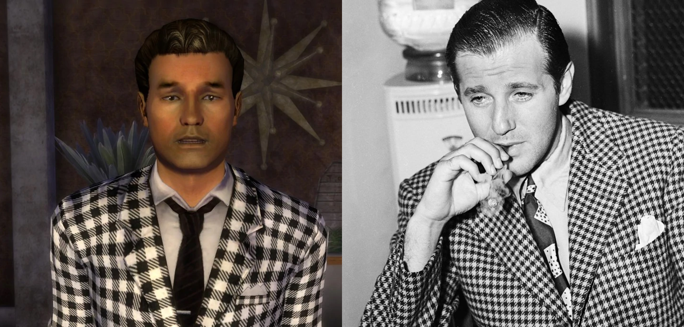 Original reference for the character design of Benny for Fallout New Vegas.