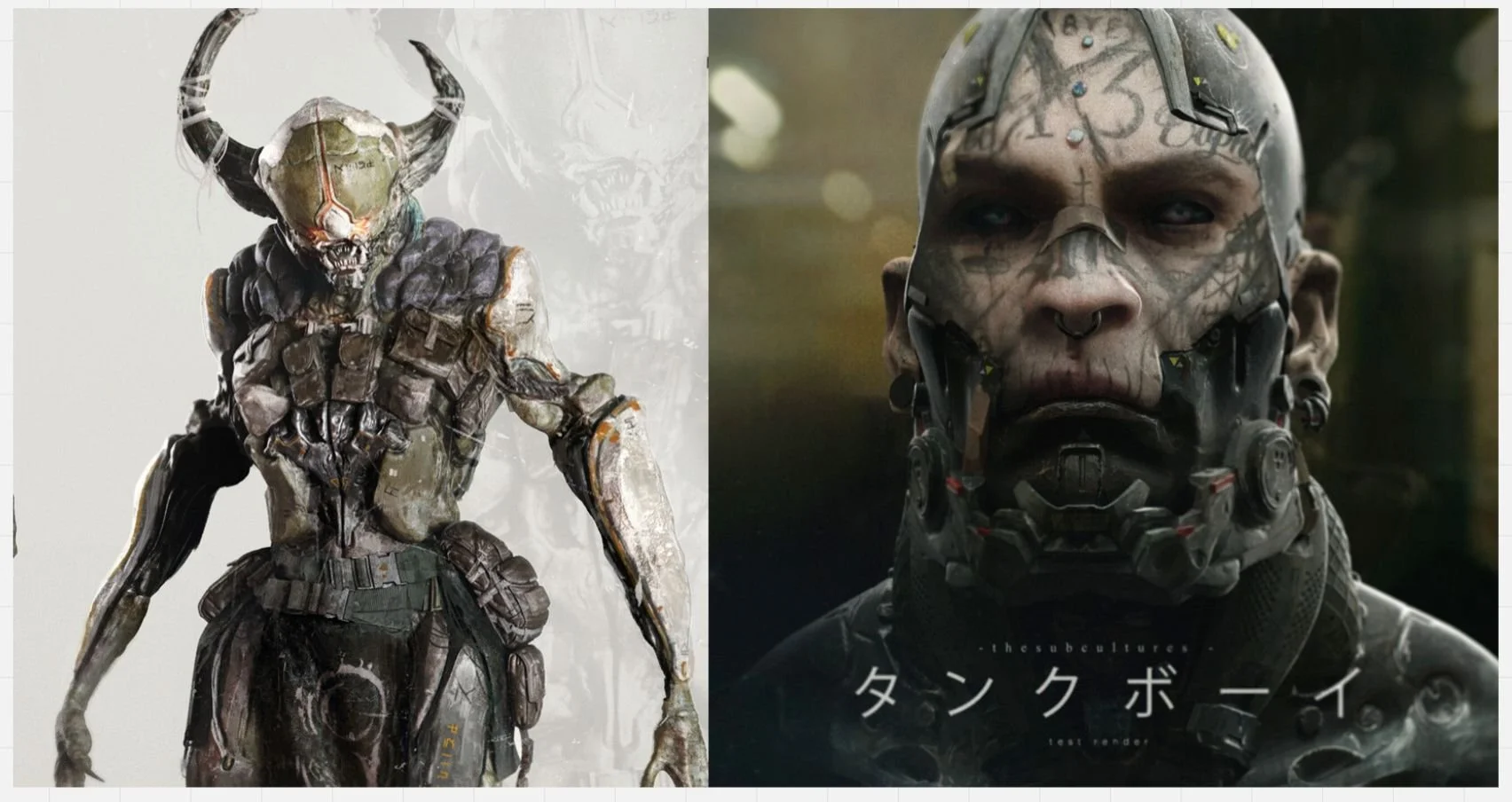 AAA character concept art