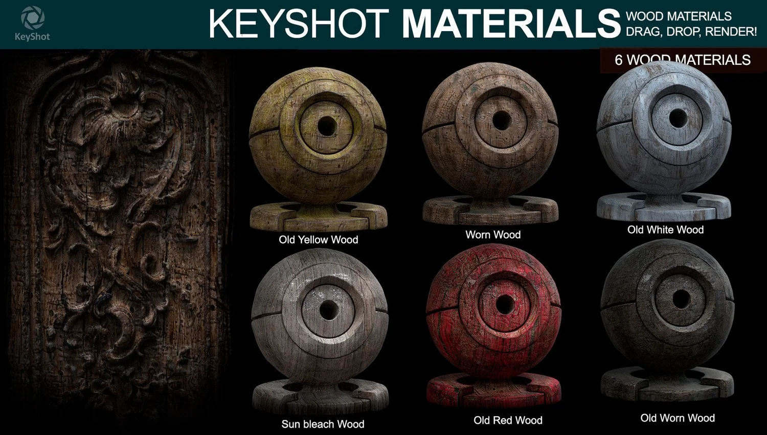 Free Keyshot Material Pack