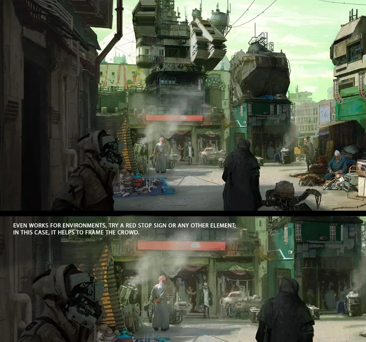 environment concept art breakdown