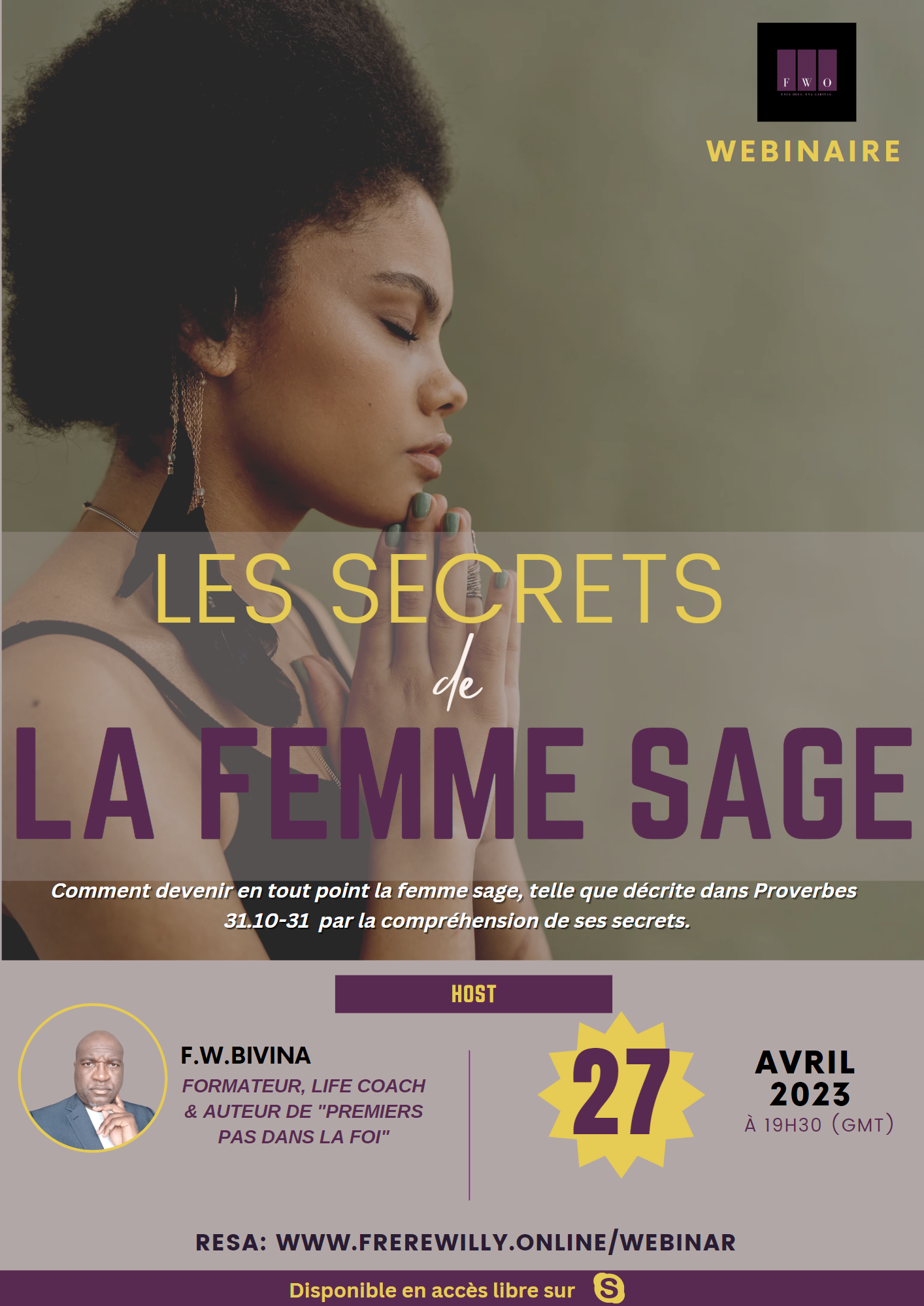 Webinaire "Les Secrets de la Femme".