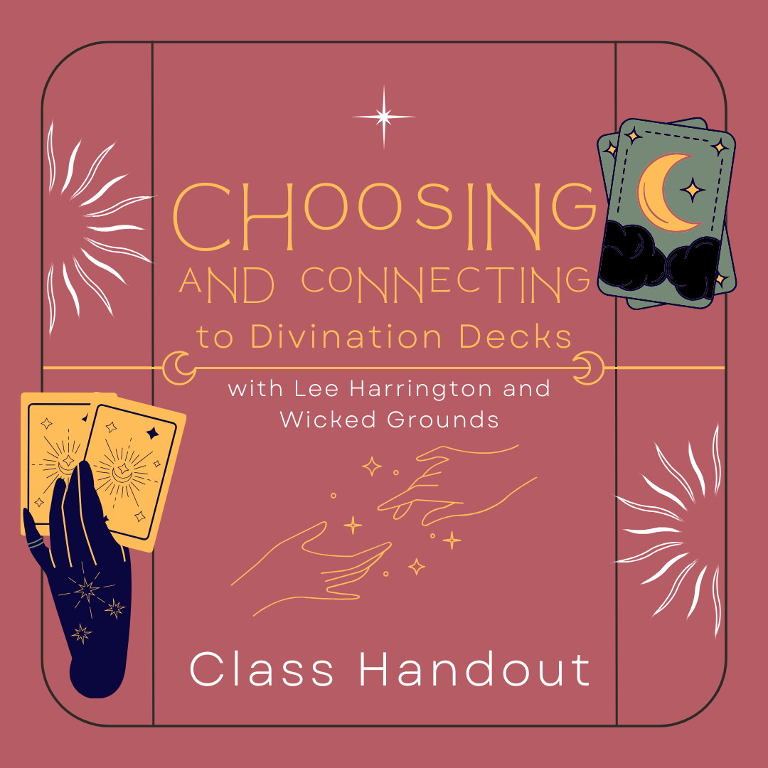 Choosing and Connecting with Divination Decks Handout