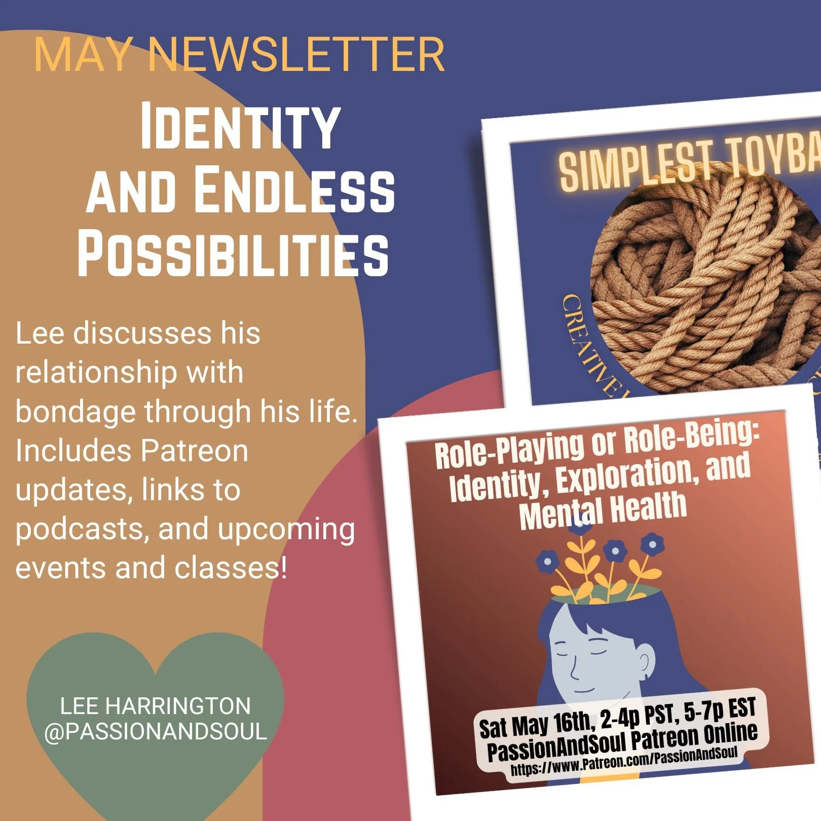 Rope, Identity, and Endless Possibilities - May Newsletter