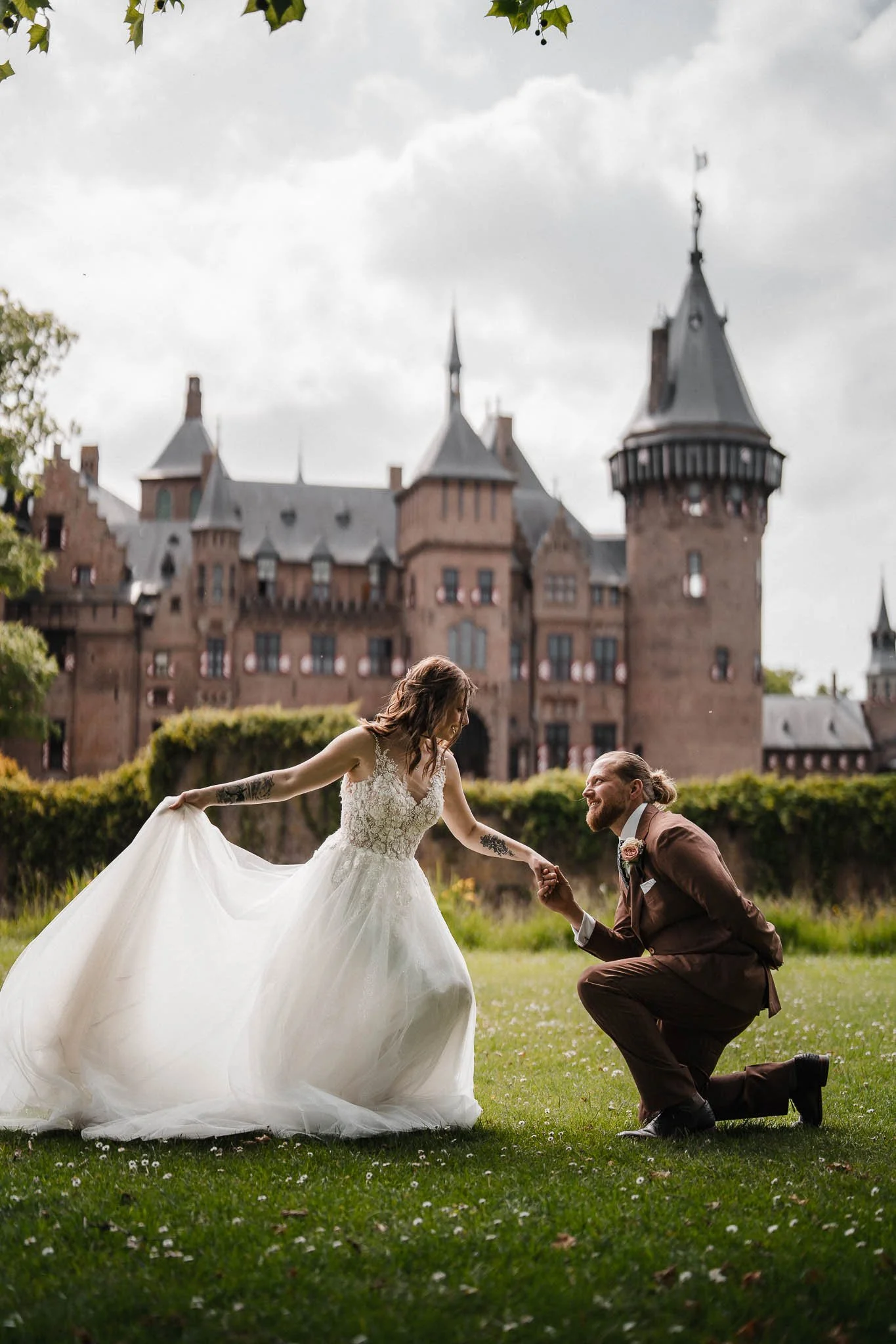 Bruiloft bij Kasteel de Haar