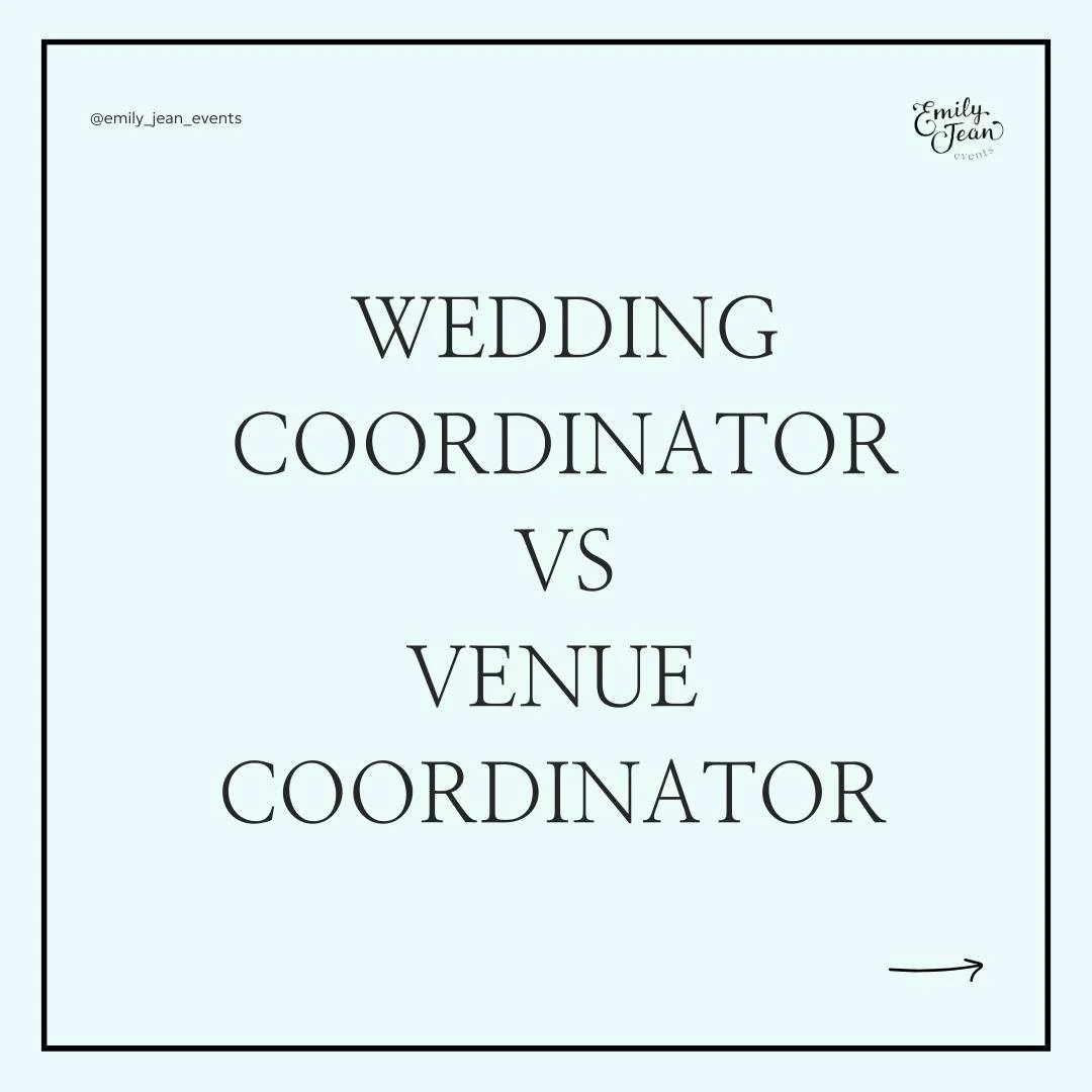 Wedding Coordinator vs Venue Coordinator ✨

One of the most common misconceptions is thinking that the venue coordinator will handle every aspect of their big day. While the venue coordinator plays an important role, their responsibilities are vastly