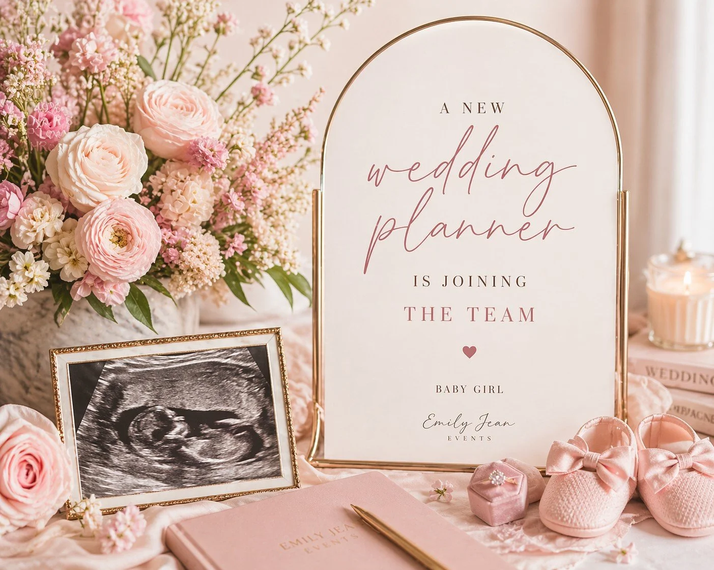 This October, a new wedding planner will be joining the team 🩷

As our little team grows behind the scenes, I&rsquo;ll be taking a step back towards the end of this year to welcome a very special new addition of my own and focus on family time.

Whi