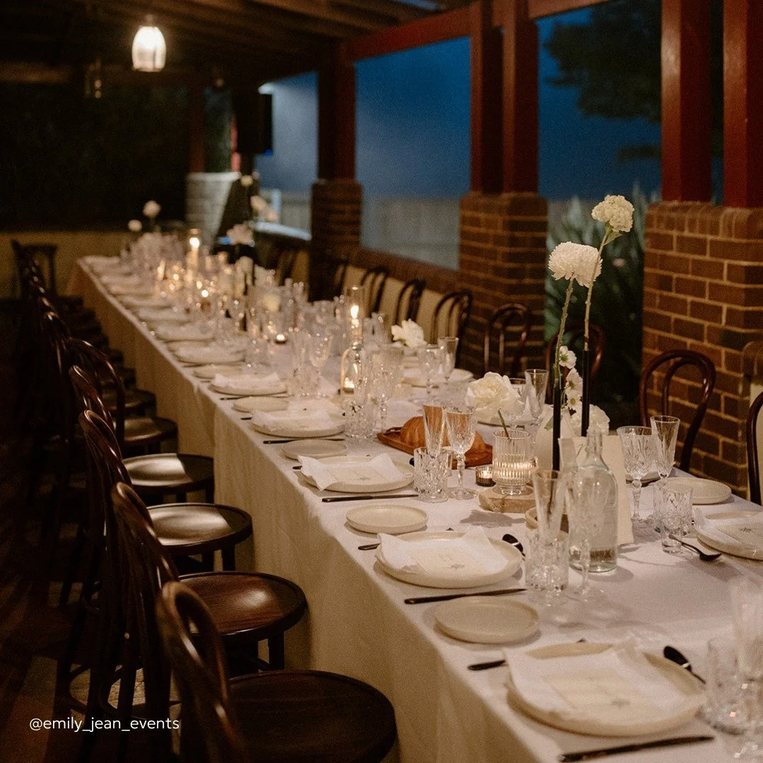 It&rsquo;s the small details your guests remember. ✨

The way your table is styled.
The candlelight as the sun sets.
The menu card placed perfectly at each setting.
The florals that make the room feel alive.
The thoughtful touches that reflect you as