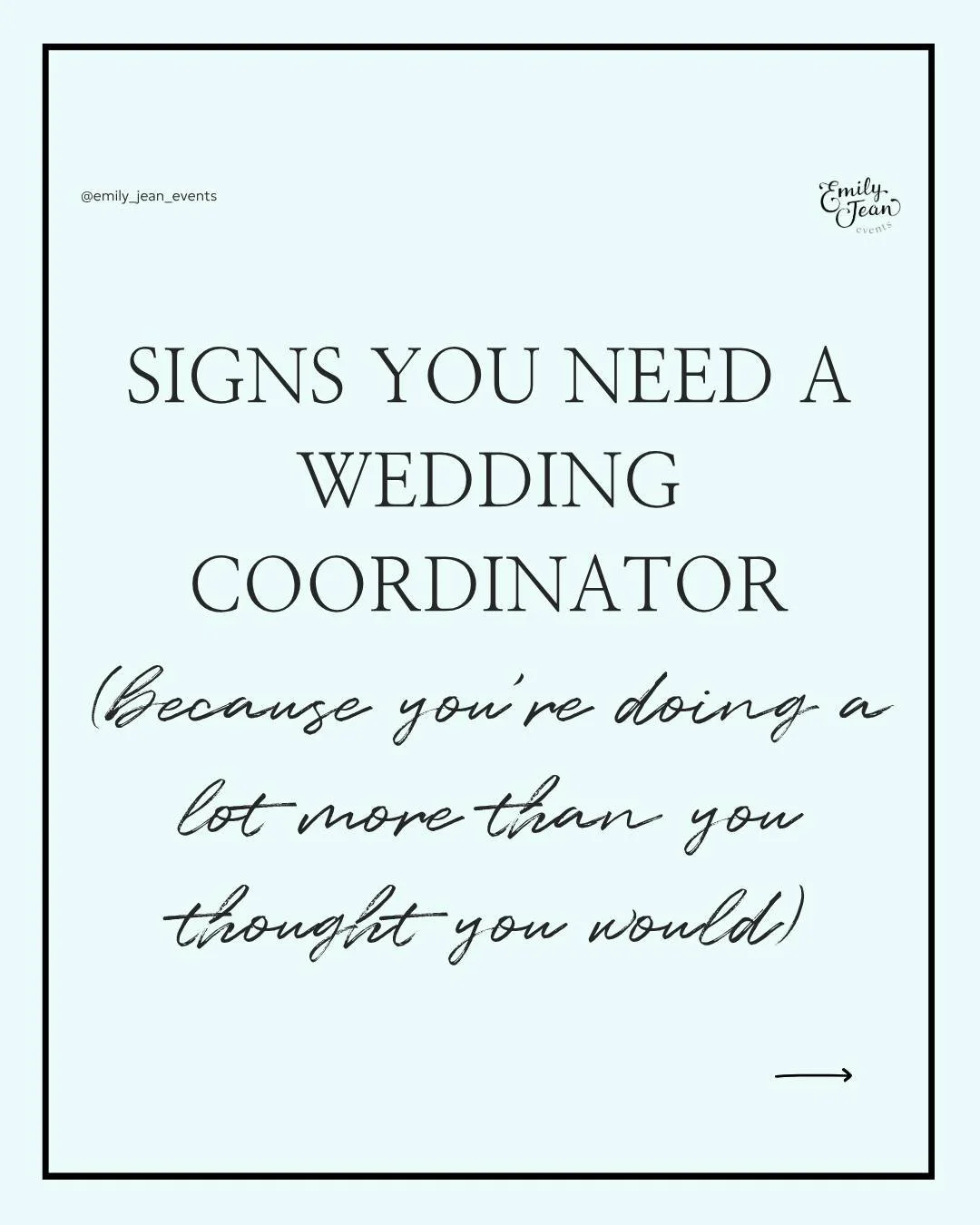 If you&rsquo;re starting to feel like your wedding has turned into a full-time project&hellip; this is your sign 🤍

Most couples don&rsquo;t realise how much actually needs to be managed in those final weeks &mdash; timelines, vendor communication, 