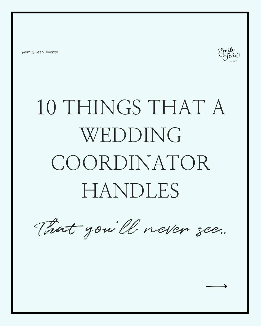 Your guests see the beautiful flowers, the incredible styling and the emotional moments&hellip;

But what they don&rsquo;t see is everything happening quietly behind the scenes to make your wedding day feel effortless.

From managing suppliers, keepi