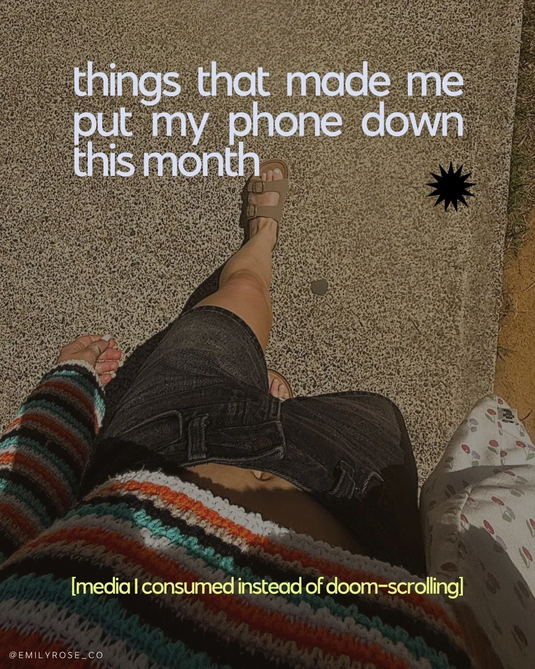 pls know media recommendations are always welcome!!🫡books/films/docs/poscasts throw them at me!! 

[Honourable mention goes to Heated Rivalry and Wuthering Heights because I&rsquo;ll never get over them and never stop watching]