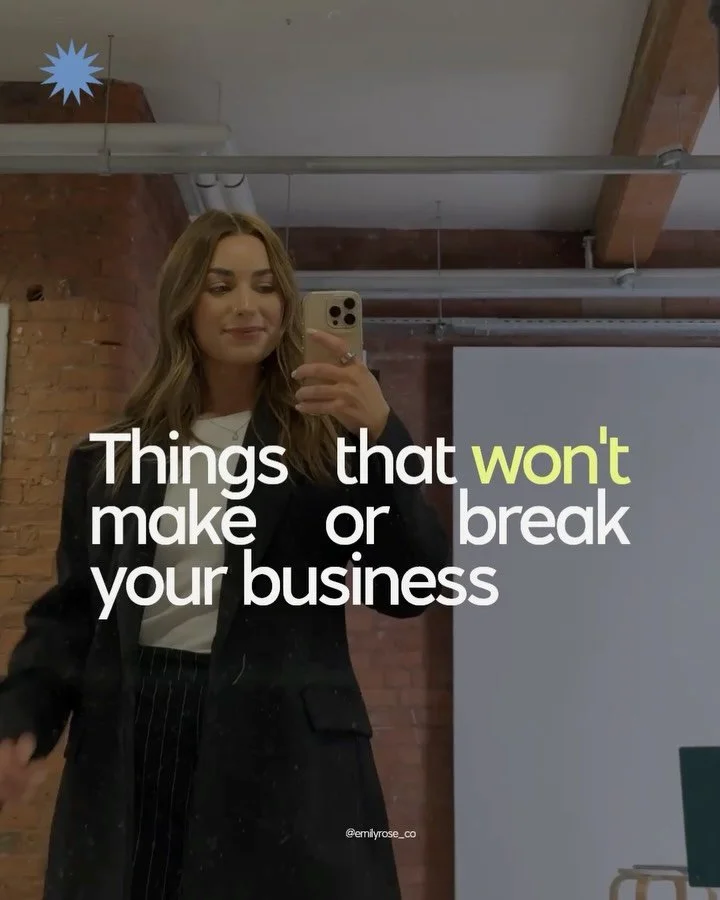 &darr;THE THINGS THAT DO MATTER&darr;

Making time to know your numbers

How much fun you&rsquo;re having doing what you do!!!

Serving your current clients &rarr; referrals &amp; renewals

Protecting your energy so you can actually show up

Clarity 