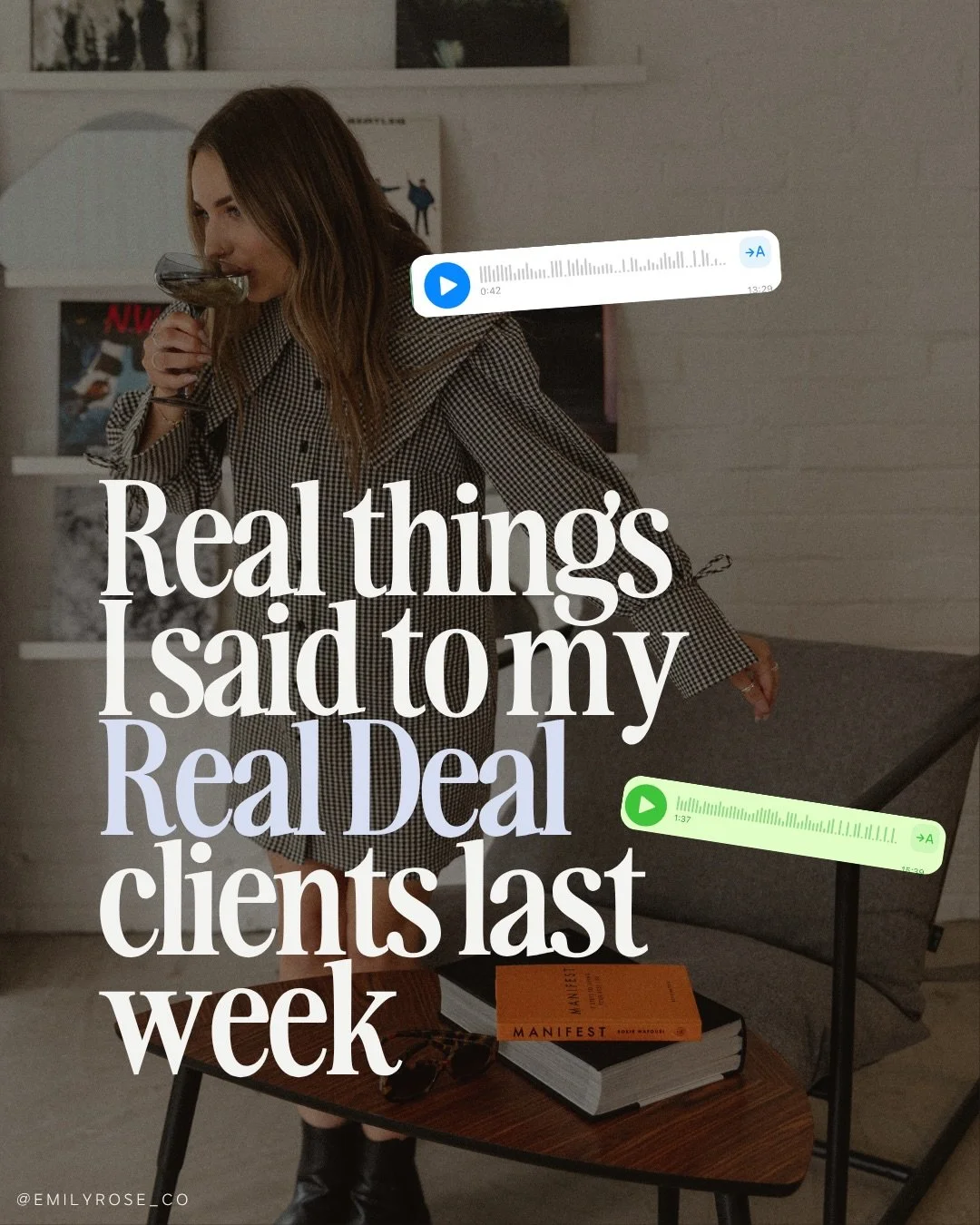 Inside the convos that untangle the reality of scaling a biz&hellip;

DM me REAL DEAL for this in your pocket 😌