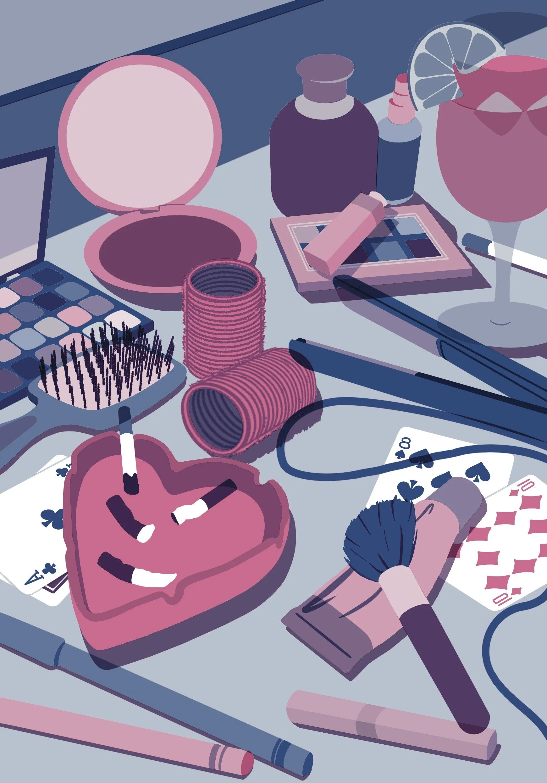 Messy Greetings Cards