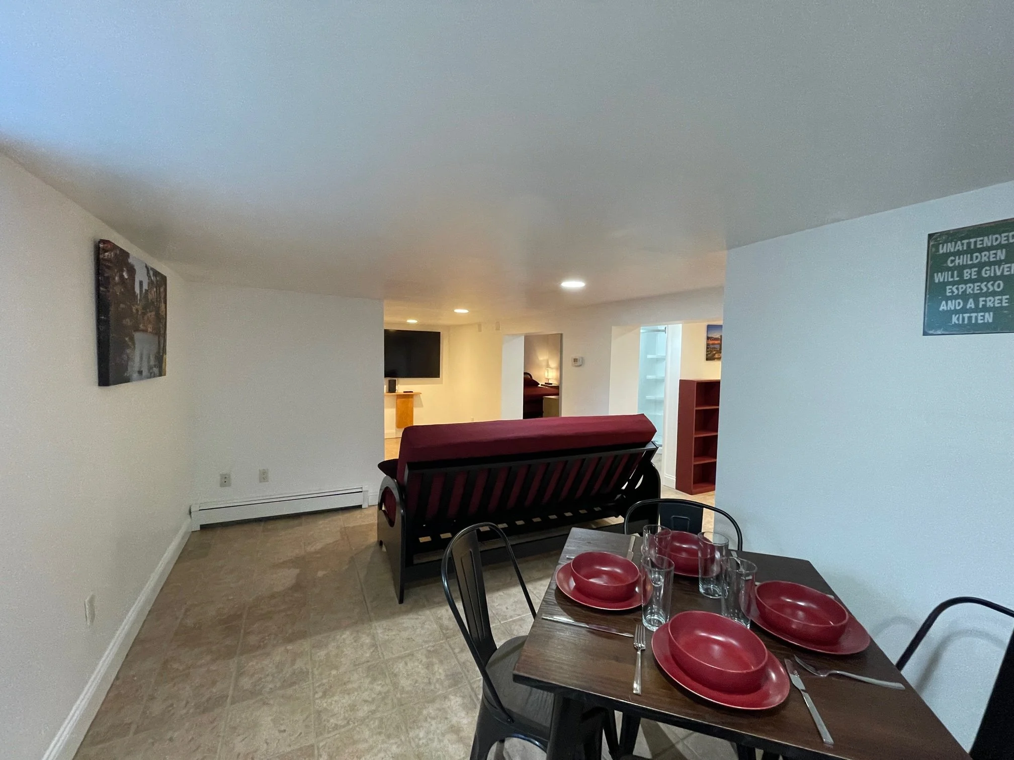 Bsmt set table to tv,br,bath.JPG